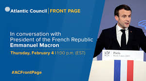 French president emmanuel macron appealed for calm from the muslim world in comments to arab broadcaster al jazeera on saturday. In Conversation With French President Emmanuel Macron Launching The Europe Center Youtube