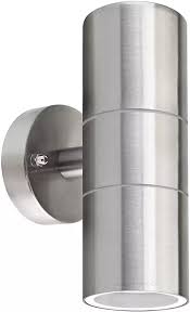 Amazon Co Uk Stainless Steel Outdoor Wall Lights Outdoor Lighting Lighting Outdoor Wall Lights Steel Lighting Stainless Steel Lighting