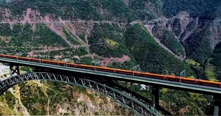 Vande Bharat Crosses Chenab, Anji Bridges At 100 Kmph As Katra-Banihal Train Speed Limit Raised