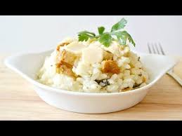 Risotto Au Poulet Champignons Et Parmesan Youtube Cooking Food Cuisine