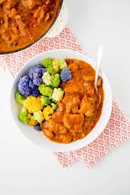 Add cooking sauce to pan, stir contents, reduce heat to low, cover pan with lid and simmer until meat is fully. 30 Minute Keto Chicken Tikka Masala Perfect Keto