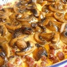 Hamburger Mushroom Bake With Lean Ground Beef Salt Black Pepper Cream Cheese Eggs Mushrooms Butter Seasoning Salt Drie Ground Beef Recipes Recipes Food