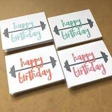 Personal Trainer Birthday Gifts Crossfit Birthday Gift For Etsy In 2021 Mens Birthday Gifts Birthday Cards Birthday Gifts For Women