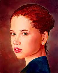 A portrait I completed recently: 8X10 inches, oil