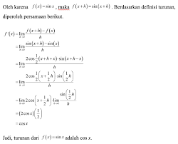 Maybe you would like to learn more about one of these? Turunan Trigonometri Matematika Kelas 11 Quipper Blog