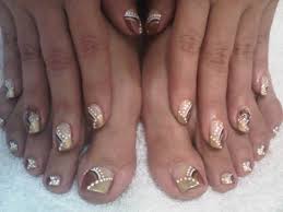 Manicure y pedicure diseños para novias. Manicure Disenos Hermosos