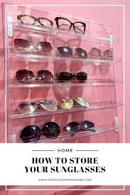I stick a case in my shirt pocket when i'm working and toss it into a toolbox when i'm done. How To Store Your Sunglasses Red Soles And Red Wine
