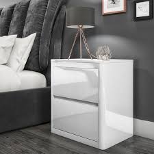 Maybe you would like to learn more about one of these? Lexi White High Gloss 2 Drawer Bedside Table Furniture123