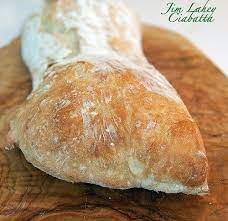 No Knead Ciabatta Ciabatta Ciabatta Bread Recipe No Knead Bread