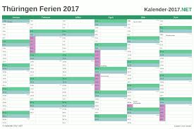 Sollen dagegen schreibunterlage und kalender kombiniert werden, bieten sich sogenannte kalenderschreibunterlagen 2021 an. Ferien Thuringen 2017 Ferienkalender Ubersicht
