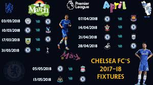 Chelsea matches and upcoming games? Chelsea India Goa On Twitter Icymi Chelseafc S 2017 2018 Premierleague Fixtures Were Announced Yesterday Which Games Are You Looking Forward To Cfc Fixtures Https T Co L9fghn7rfc