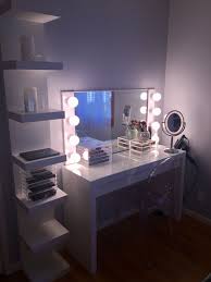 Ikea Make Up And Hair Vanity Apartment Essentials Home Office Design Vanity