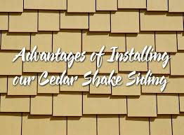 Cedar siding can be a beautiful way to side a home, but it usually comes at a premium. Advantages Of Installing Our Cedar Shake Siding