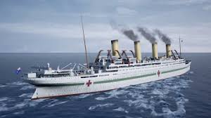 hmhs britannic sinks real time