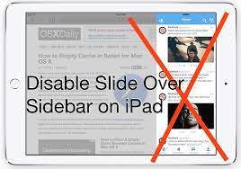 After spindump finished you have a window open. How To Disable The Slide Over Sidebar On Ipad Osxdaily