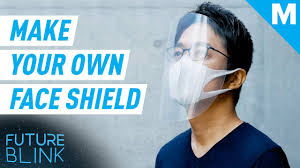 President rodrigo duterte believes face shield use should be limited to hospitals. How To Make A Face Shield For Better Protection Than A Face Mask Future Blink Youtube