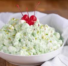 In this dish, a quick char in a hot skillet tempers the raw edge of kale and balances its vegetal flavor. Watergate Salad Recipe Pistachio Fluff Delight Dinner Then Dessert