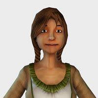 Female Farmer 3d Model Female Farmer 3d Model Model