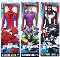 All footage and audio belongs to sony pictures entertainment. Venom Black Suit Vs Spider Man 3 Pack Titan Hero Series Spider Man Classic Suit The Green Goblin Villain Set Marvel Hero Action Figures Buy Online In Georgia At Georgia Desertcart Com Productid 46511145
