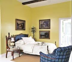 Yellow printed lampshades echo with pillows and a blanket and add color to the neutral space. Yellow Decor Decorating With Yellow