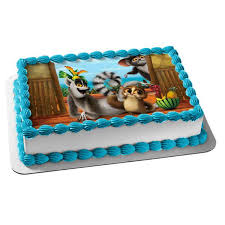 Best party halls, banquet halls, party spaces for birthday parties in bangalore. All Hail King Julien Maurice Mort Madagascar Animated Movie Tv Show Cartoon Edible Cake Topper Image Abpid53253 Walmart Com Walmart Com