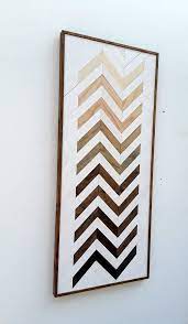 Wood Wall Art Geometric Wall Art Chevron Wood Art Zig Zag Etsy Wood Wall Art Diy Rustic Wood Wall Art Chevron Wall Art