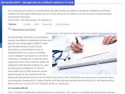 C'est un cadeau qui fait toujours plaisir aux femmes. Demarche Mdph Allongement Du Certificat Medical A 12 Mois Crpge Le Polyhandicap