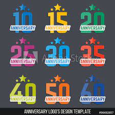Remember to take proof of purchase if you do so. Vector Set Of Anniversary Color Signs Symbols 10 15 20 25 30 35 40 50 60 Years Jubilee Design Elements Collection 10th 15th 20th 25th 30th 35th 40th 50th 60th Anniversary Logo Stock Vector Adobe Stock