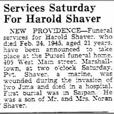 Harold shaver
