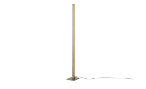 Home Story Led Holz Stehleuchte Mit Dimmer Hoffner