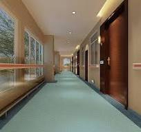 Anti-Slip PVC Hospital Homogeneous Vinyl Flooring Roll