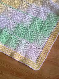 Tunisian Crochet Pattern Tunisian Diamond Entrelac Baby Etsy Tunisian Crochet Patterns Tunisian Crochet Crochet Afghan