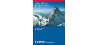 Synthes Screw Reference Chart Manualzz Com