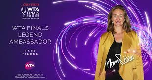 Although born in canada, she is a citizen of france, canada, and the united states and played for france in team competitions and the olympics. Mary Pierce Returns As Legend Ambassador For Shiseido Wta Finals Shenzhen