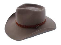Akubra Hats Snowy River Fawn Brown Australian Cowboy Hat