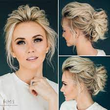 Hochsteckfrisur Volume Great Braut Wispy Hair Updo Haarwispy Hochsteckfrisur Great Hair Short Hair Bride Short Blonde Hair Bridesmaid Hair Short