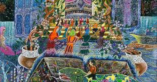Pablo Amaringo Google Search Visionary Art Peruvian Art Psychedelic Poster