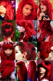 Permanent hair color lasts until the hair falls out or you cut off the colored portion. Ion Hot Red Hair Dye Novocom Top