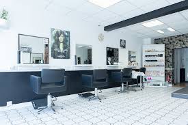 Your salon can have the same spectacular white, gray and tan color schemes found in the modern hair salon magazines and on the internet. Shanard Black White Hair Salon Beauty Salon In Dublin 9 Dublin Treatwell
