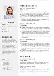 Es rápido, fácil, práctico y 100% personalizable. Curriculum Vitae En Ingles Para Editar En Word Cv English