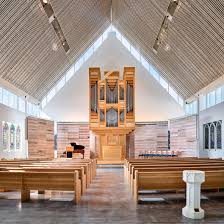 Frances cabrini uses color and light to create drama with the focus on the main. Bnim Resurrects Missouri Church With Lightwells And Exposed Masonry