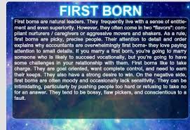 Birth Order Characteristics Chart Pdf The Order You Were Born And Your Characteristics Birth Order Birth Order Personality Quotes For Kids