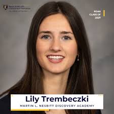 Next up in our Roan Class of 2029 introductions is Lily Trembeczk from  Biltmore Lake, NC; she attends Martin L. Nesbitt Discovery Academy. High  school highlights: Extremely curious and passionate about both