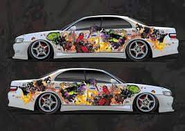 Pvc adhesive car body graphics stickers and decals, packaging type: Car Side Full Color Graphics Vinyl Sticker Custom Body Decal Etsy In 2021 Car Decals Vinyl Custom Car Decals Car