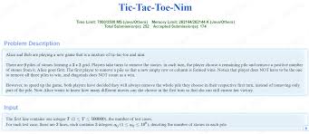 We did not find results for: Hdu6886 Tic Tac Toe Nim