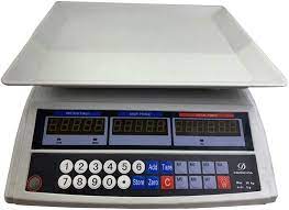 Weighing scales are devices used to measure the weight of single or multiple objects. Lhhl Digital Weighing Scales For Price Calculation 30kg Electronic Platform Scale Led Display For Meat Weighing Farm Markets Post Office Amazon De Kuche Haushalt