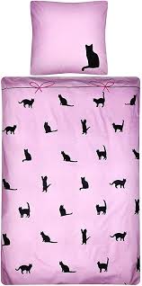 Use custom templates to tell the right story for your business. Aminata Kids Bettwasche Katze 135x200 Kinder Baumwolle Katzenmotiv Rosa Pink Schwarz Teenager Madchen Weich Und Kuschelig Amazon De Kuche Haushalt