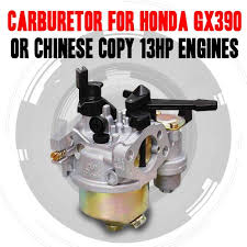 Maybe you would like to learn more about one of these? Stationary Lawn Mower Engines Parts Carburetor For Honda Gx390 Or Chinese Copy 13hp Engines