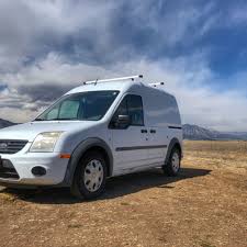 Ford Transit Connect Simple Cargo Van Camper Conversion In 2020 Ford Transit Connect Camper Ford Transit Camper Ford Transit Camper Conversion