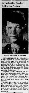 Staff Sergeant Hobart Henry Spires (1920-1944)